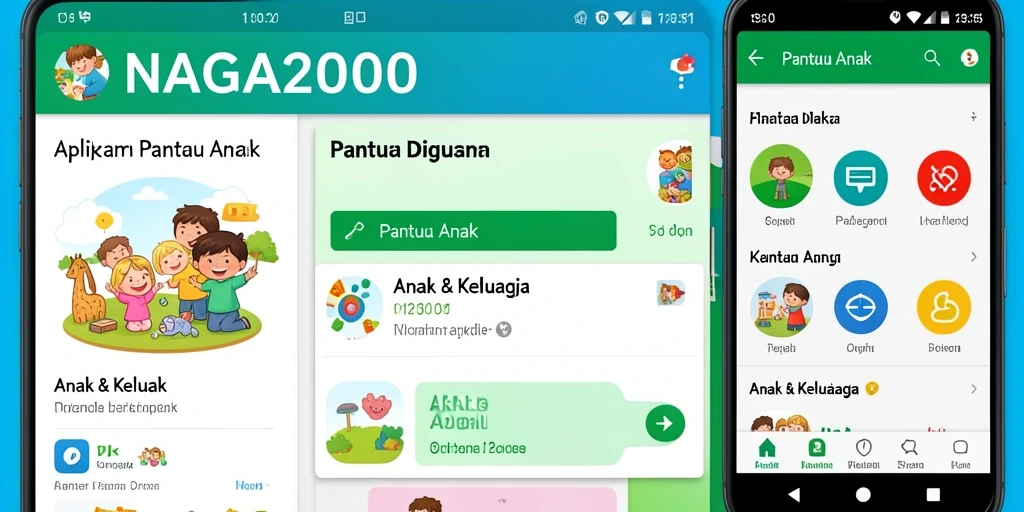 Tampilan antarmuka NAGA2000 yang menarik dan intuitif.